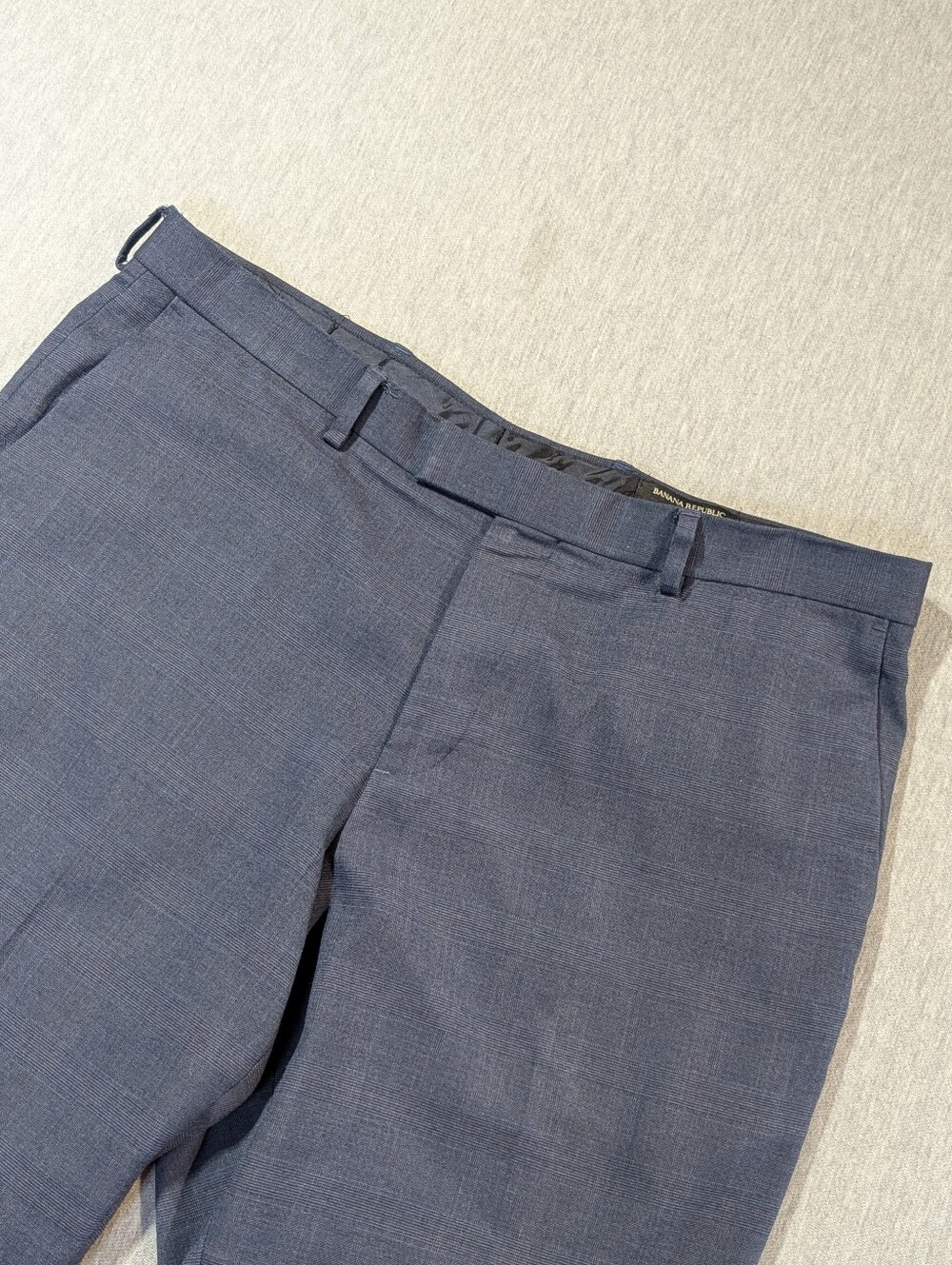 Banana Republic Slim Fit Dress Pants Men's 35 X 30 Blue